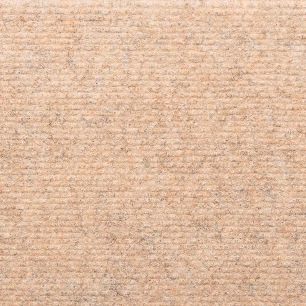 vidaXL Covorașe autoadezive pentru scări, 10 buc., 65x21x4 cm, margini dreptunghiulare, crem vidaXL Covorașe autoadezive pentru scări, 10 buc., 65x21x4 cm, margini dreptunghiulare, crem