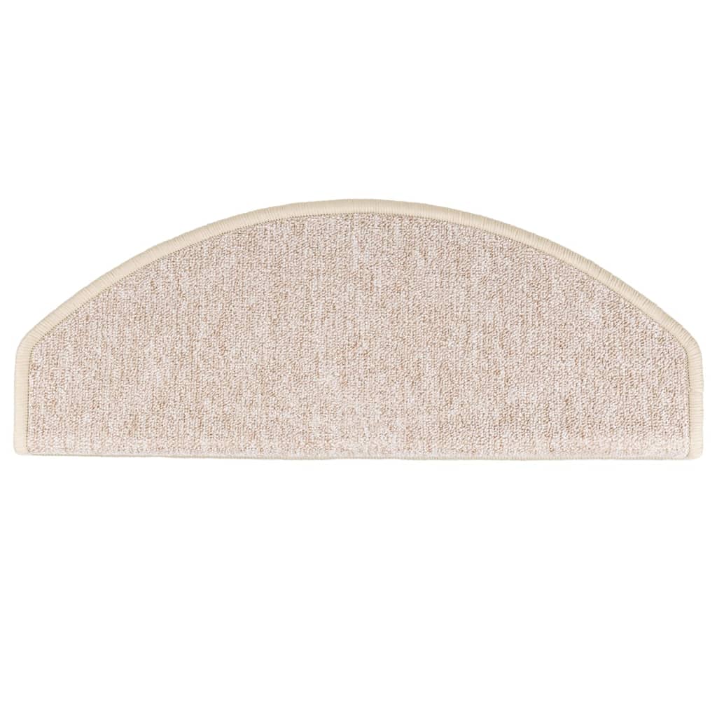 vidaXL Covorașe de scară, 10 buc., gri taupe, 65x24x4 cm vidaXL Covorașe de scară, 10 buc., gri taupe, 65x24x4 cm