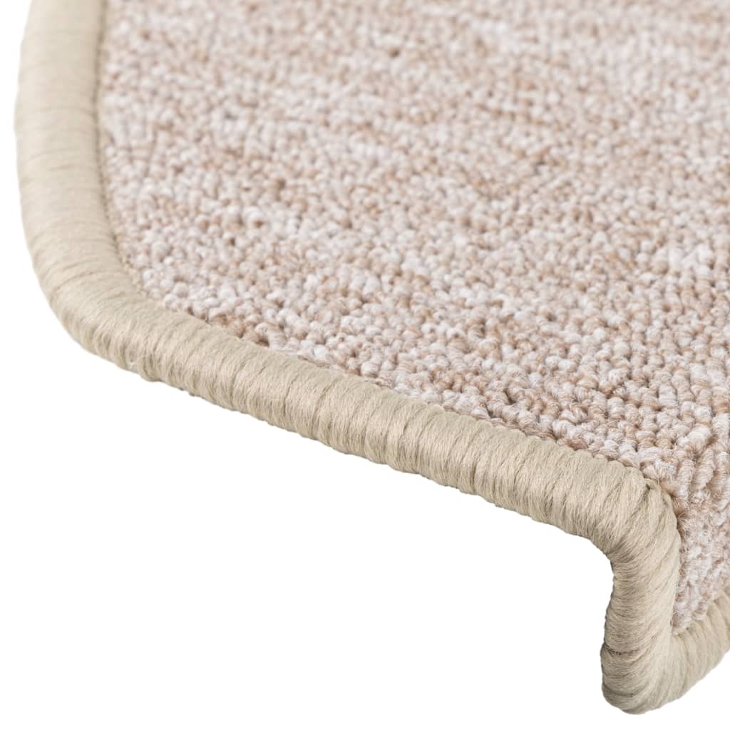 vidaXL Covorașe de scară, 10 buc., gri taupe, 65x24x4 cm vidaXL Covorașe de scară, 10 buc., gri taupe, 65x24x4 cm