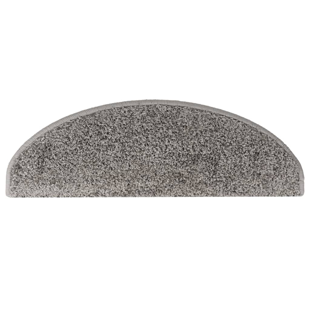vidaXL Covorașe de scară, 10 buc.,gri, 65x21x4 cm vidaXL Covorașe de scară, 10 buc.,gri, 65x21x4 cm
