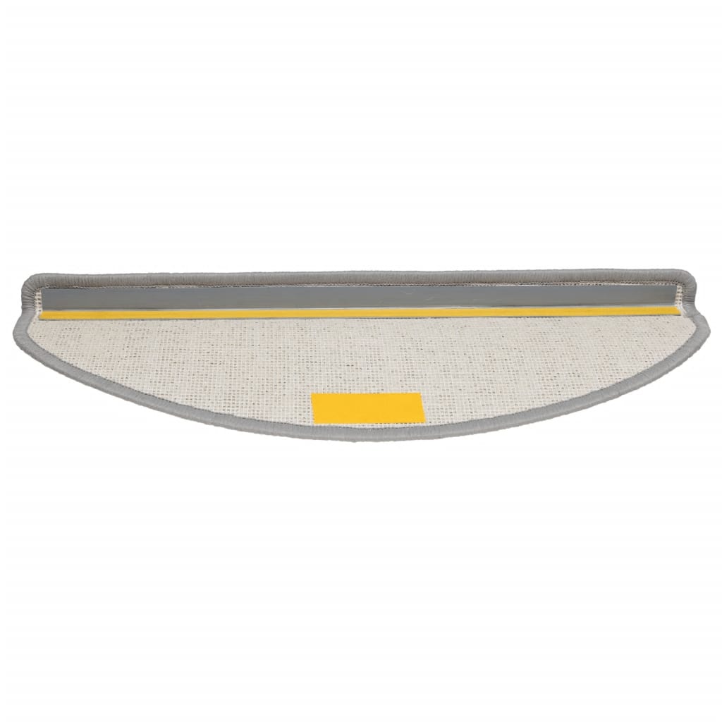 vidaXL Covorașe de scară, 10 buc.,gri, 65x21x4 cm vidaXL Covorașe de scară, 10 buc.,gri, 65x21x4 cm