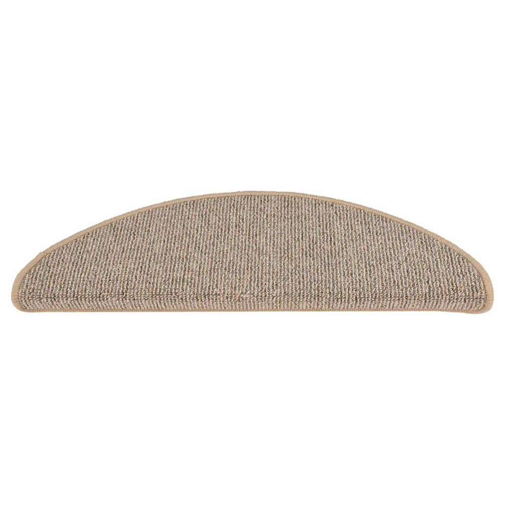 vidaXL Covorașe pentru scări, 15 buc., 65x21x4 cm, maro, semirotunde, mari vidaXL Covorașe pentru scări, 15 buc., 65x21x4 cm, maro, semirotunde, mari