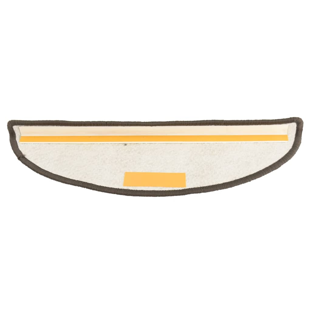 vidaXL Covorașe pentru trepte scară, 15 buc., antracit, 56x17x3 cm