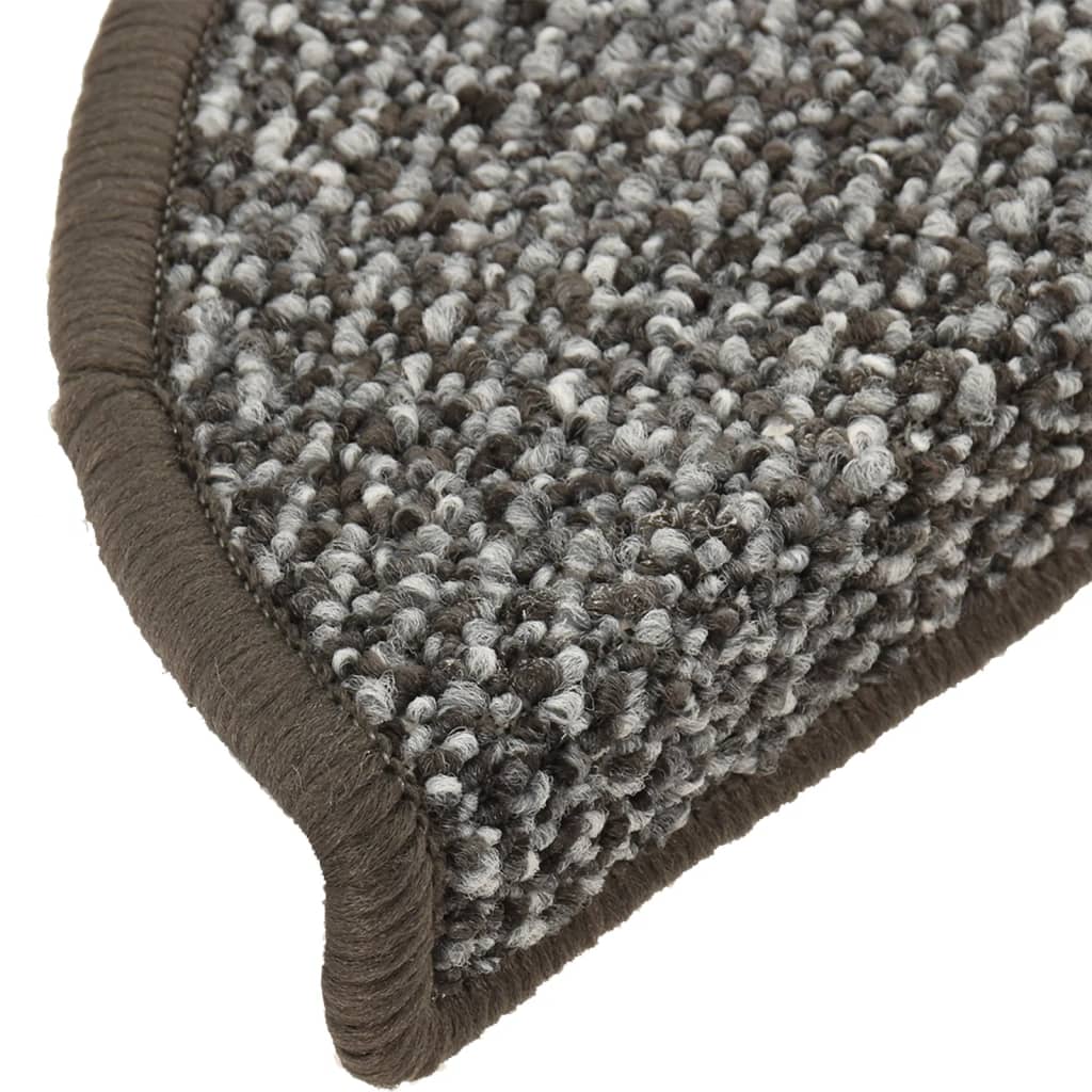 vidaXL Covorașe de trepte de scară, 15 buc., antracit, 65x21x4 cm vidaXL Covorașe de trepte de scară, 15 buc., antracit, 65x21x4 cm