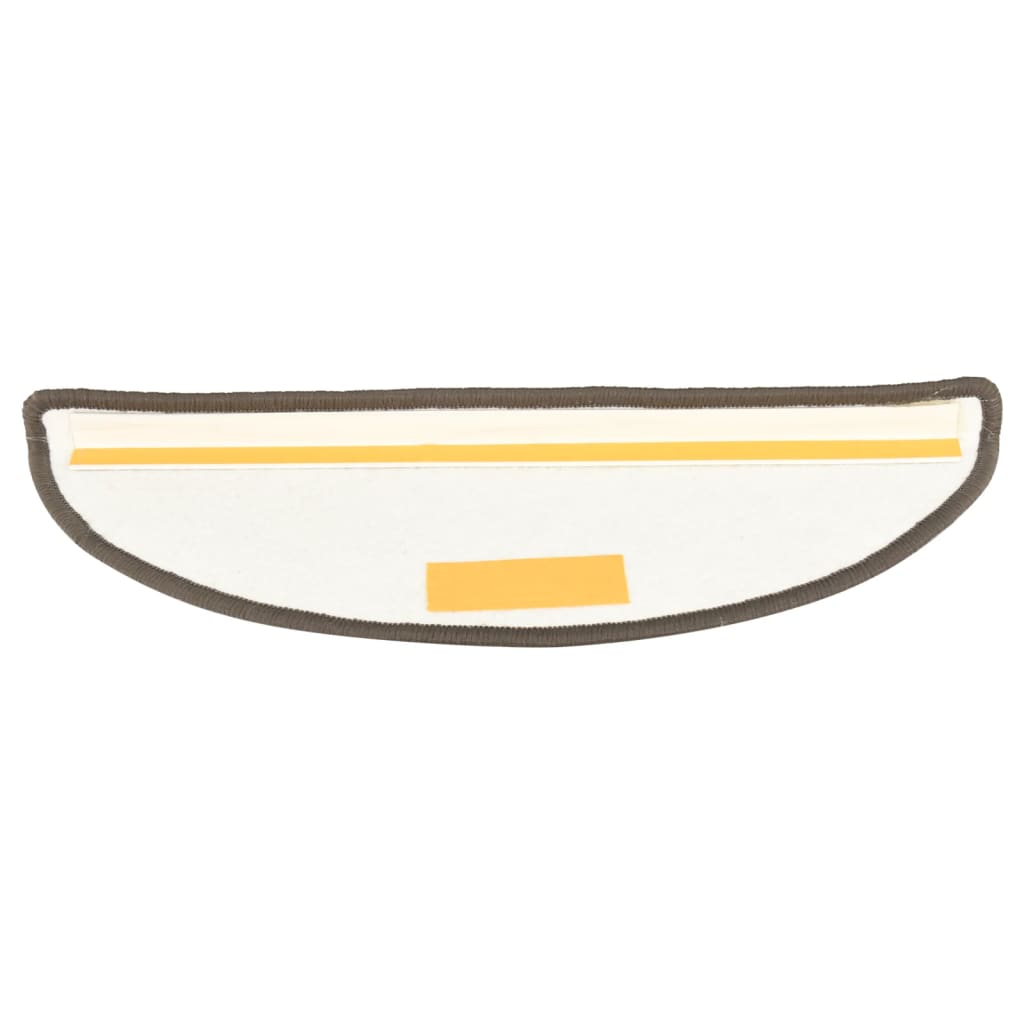 vidaXL Covorașe pentru trepte scară, 15 buc., antracit, 56x17x3 cm