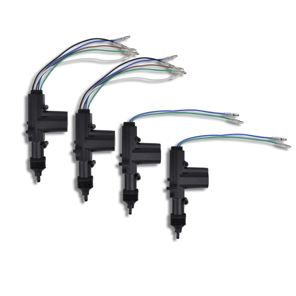 Kit închidere centralizată auto, 2 chei VW/Audi/Skoda, 4 motorașe, 12V Kit închidere centralizată auto, 2 chei VW/Audi/Skoda, 4 motorașe, 12V