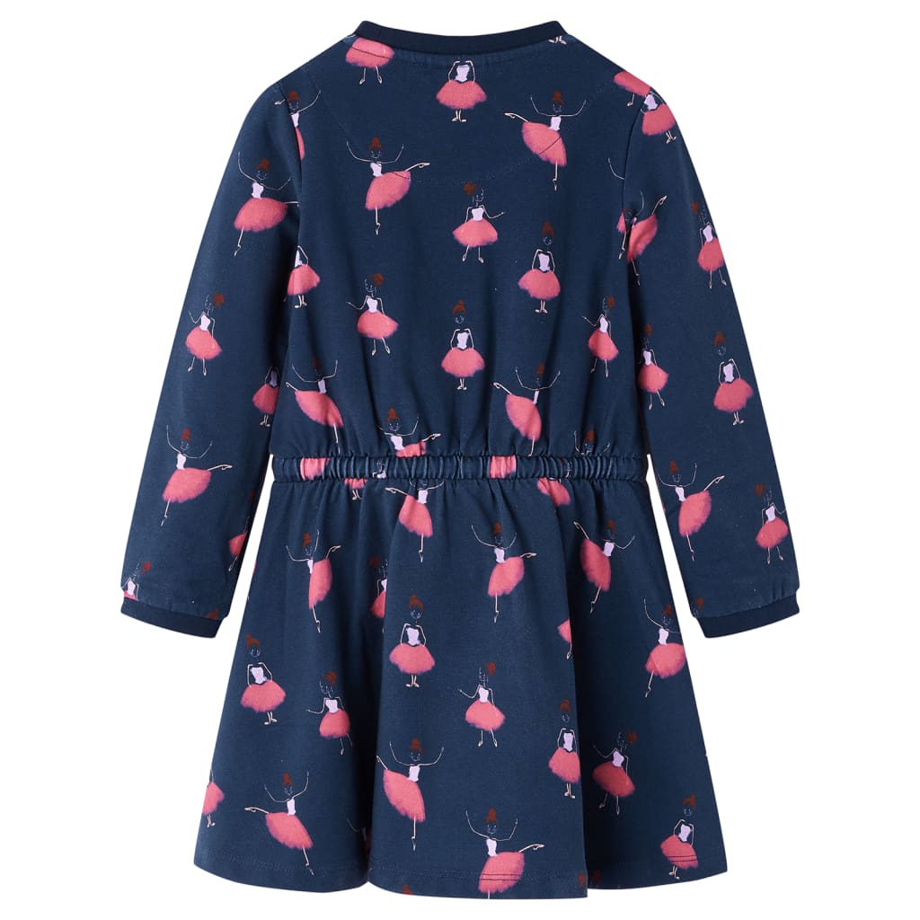 Rochie pentru copii, bleumarin, 92 Rochie pentru copii, bleumarin, 92