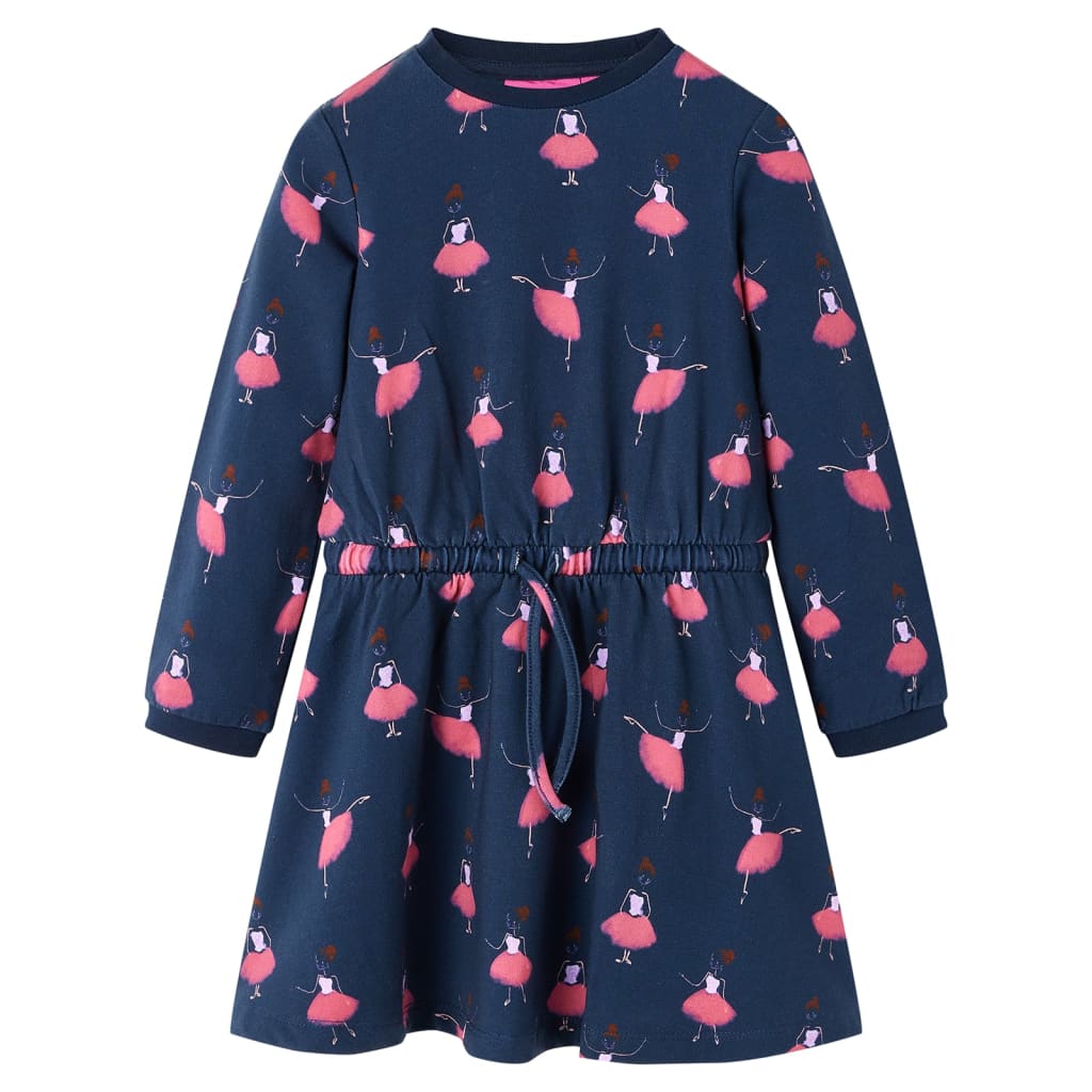 Rochie pentru copii, bleumarin, 104 Rochie pentru copii, bleumarin, 104