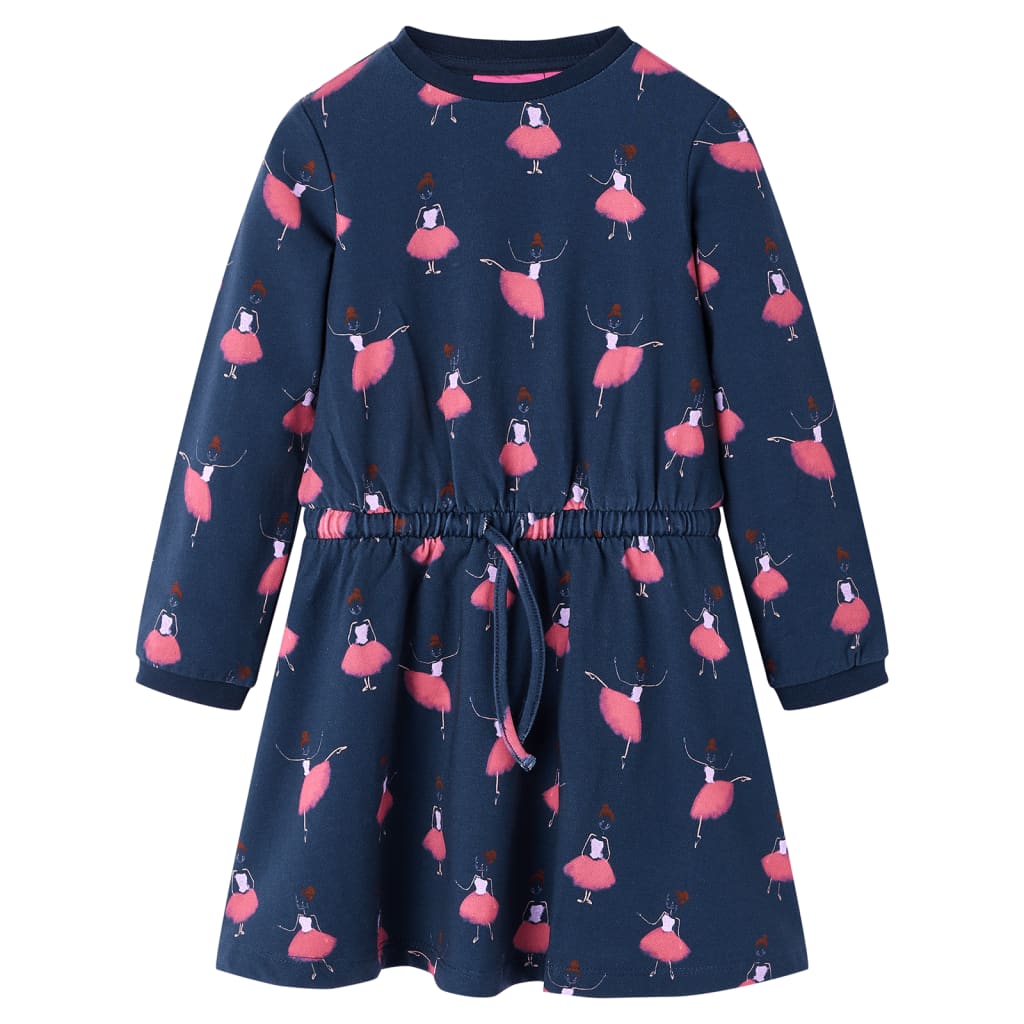 Rochie pentru copii, bleumarin, 116 Rochie pentru copii, bleumarin, 116