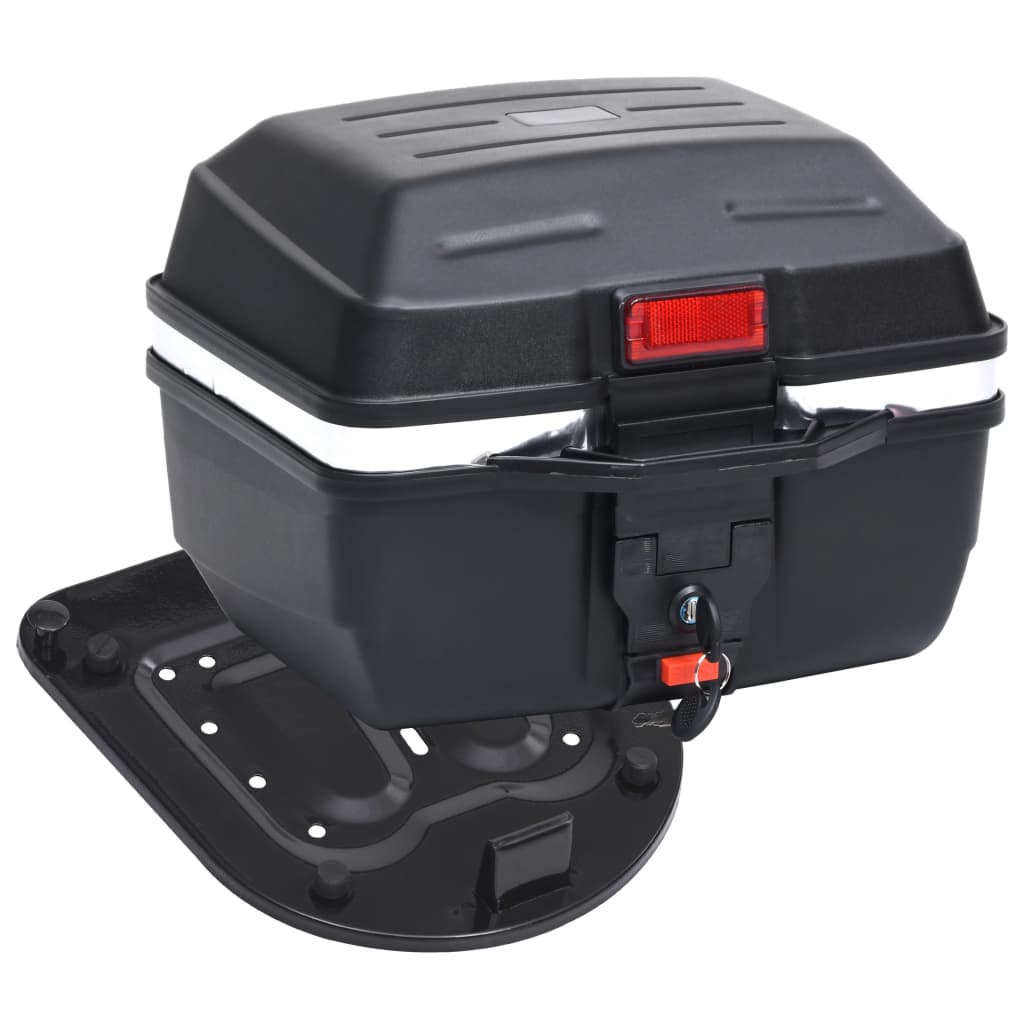 vidaXL Cutie portbagaj pentru motociclete 24 L pentru 1 cască vidaXL Cutie portbagaj pentru motociclete 24 L pentru 1 cască