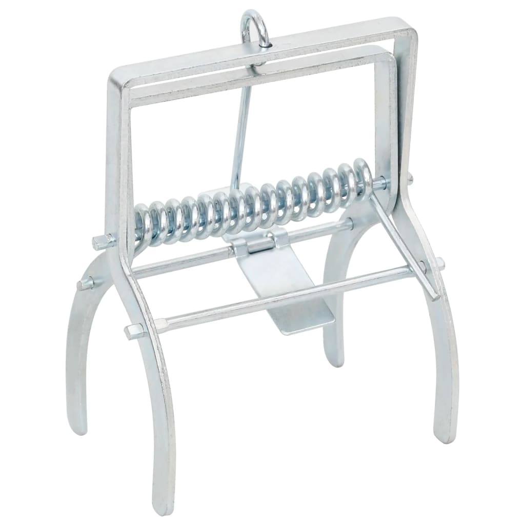 vidaXL Capcane pentru cârtițe, 10 buc., argintiu, oțel galvanizat vidaXL Capcane pentru cârtițe, 10 buc., argintiu, oțel galvanizat