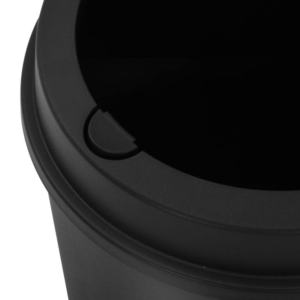 vidaXL Coș de gunoi dublu, negru, 50 L vidaXL Coș de gunoi dublu, negru, 50 L