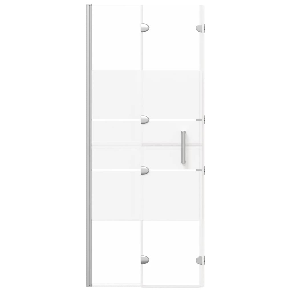 vidaXL Cabină de duș pliabilă, alb, 120x140 cm, ESG vidaXL Cabină de duș pliabilă, alb, 120x140 cm, ESG