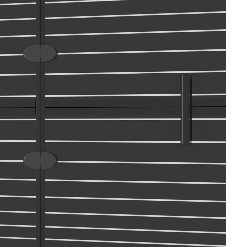 vidaXL Cabină de duș pliabilă, negru, 100x140 cm, ESG vidaXL Cabină de duș pliabilă, negru, 100x140 cm, ESG