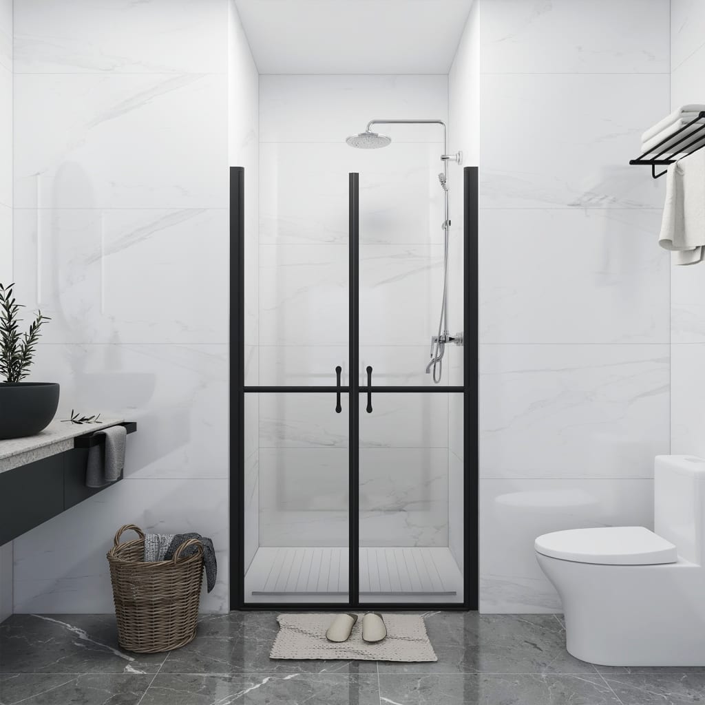 vidaXL Ușă cabină de duș, transparent, (78-81)x190 cm, ESG vidaXL Ușă cabină de duș, transparent, (78-81)x190 cm, ESG