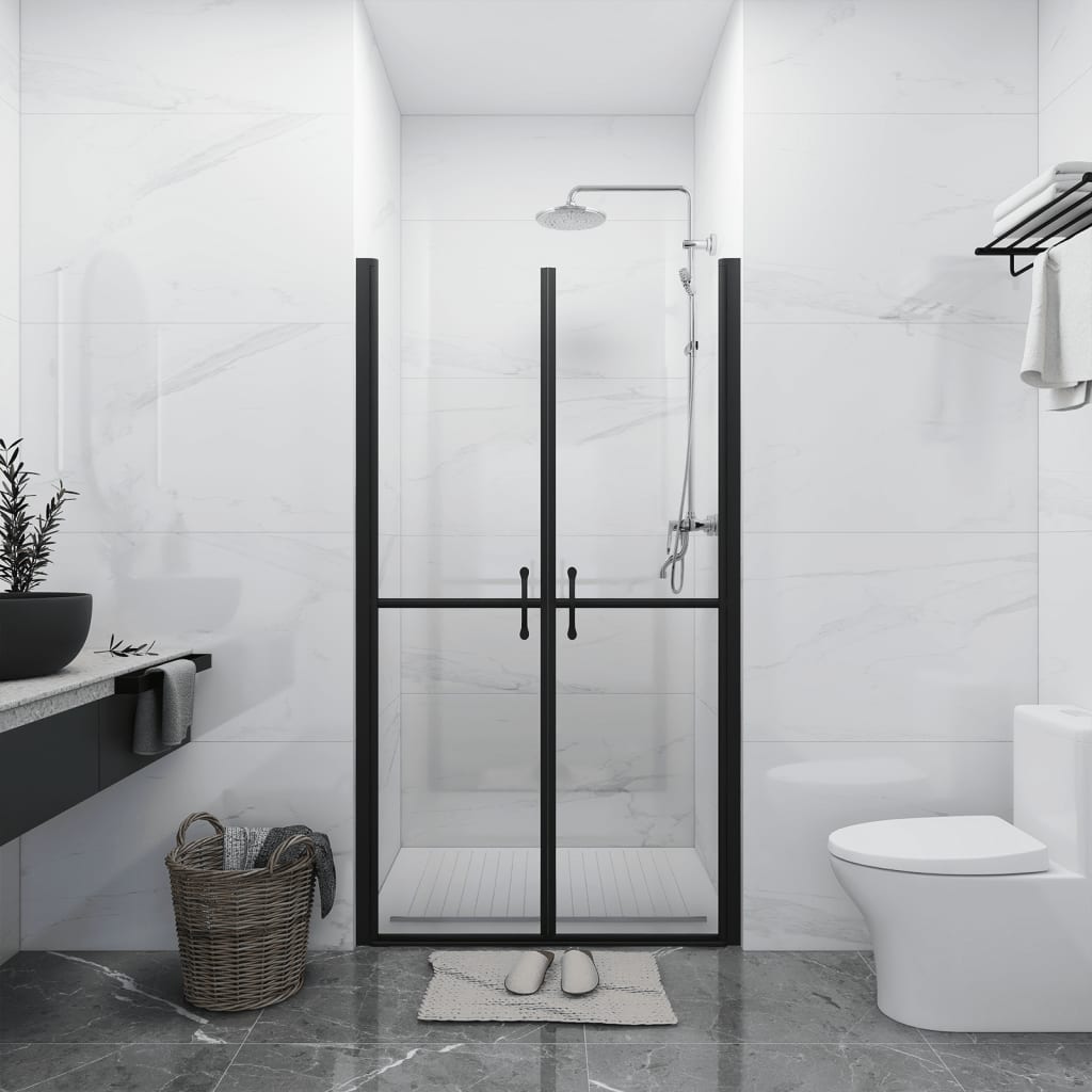 vidaXL Ușă cabină de duș, transparent, (88-91)x190 cm, ESG vidaXL Ușă cabină de duș, transparent, (88-91)x190 cm, ESG