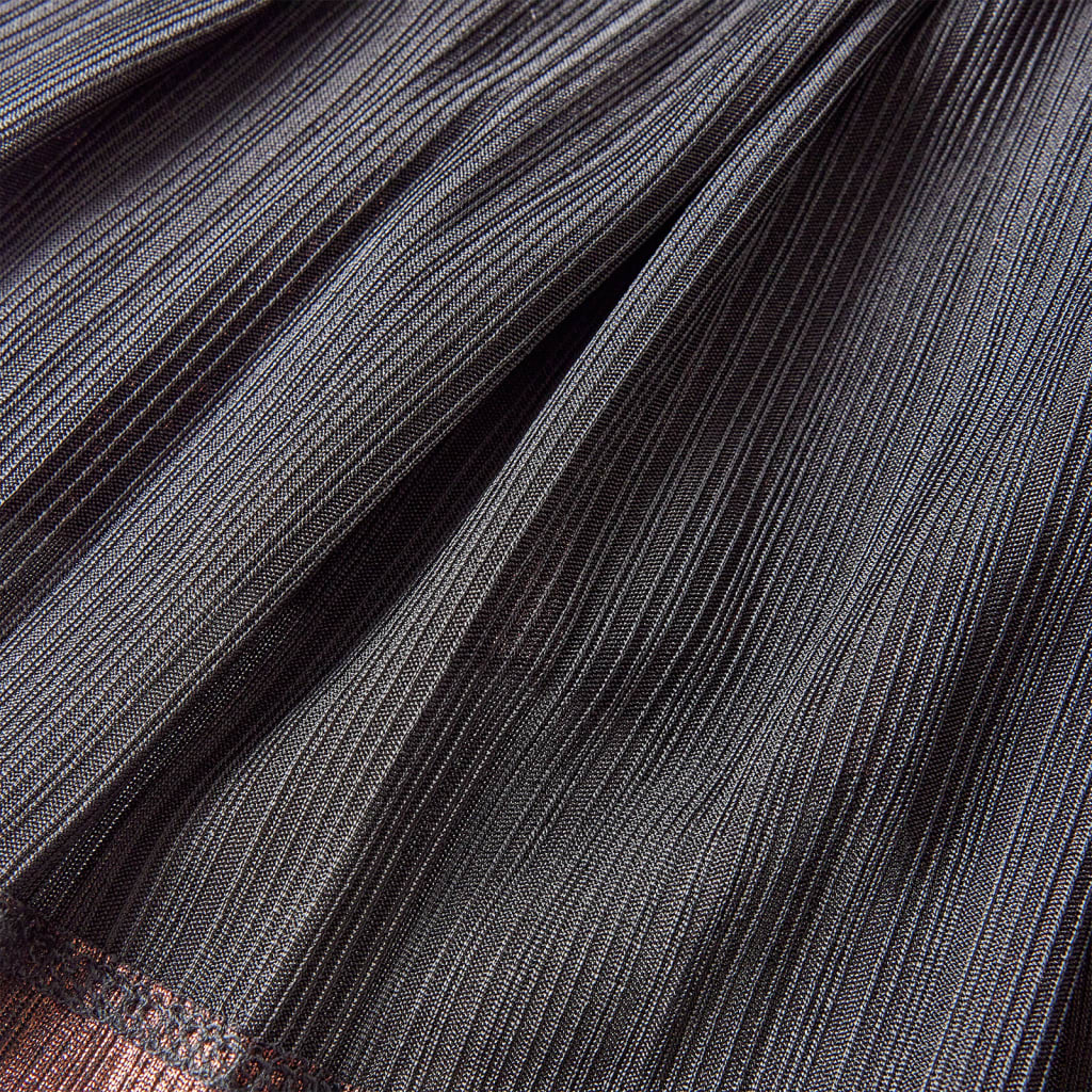 Fustă pentru copii cu sclipici, coniac, 116