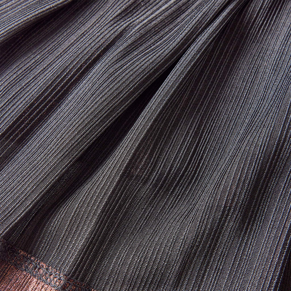 Fustă pentru copii cu sclipici, coniac, 128