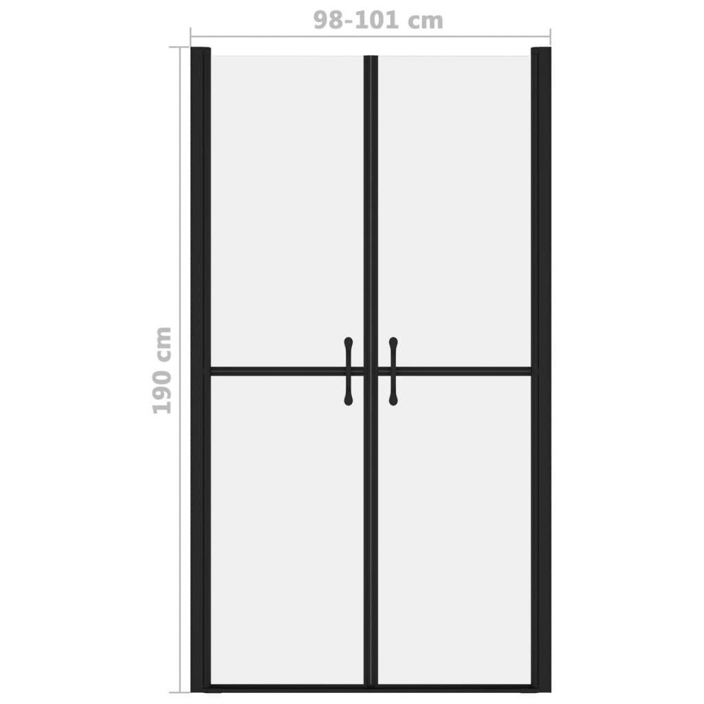 vidaXL Ușă cabină de duș, mată, (98-101)x190 cm, ESG vidaXL Ușă cabină de duș, mată, (98-101)x190 cm, ESG