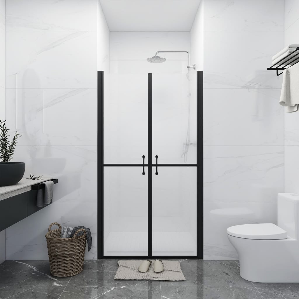 vidaXL Ușă cabină de duș, mată, (98-101)x190 cm, ESG vidaXL Ușă cabină de duș, mată, (98-101)x190 cm, ESG