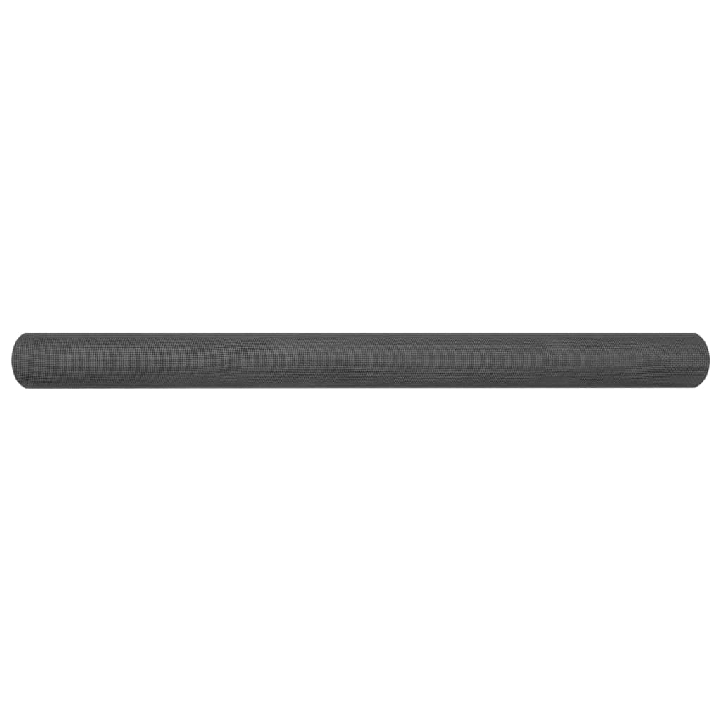 vidaXL Plasă de sârmă, negru, 60x1000 cm, fibră de sticlă