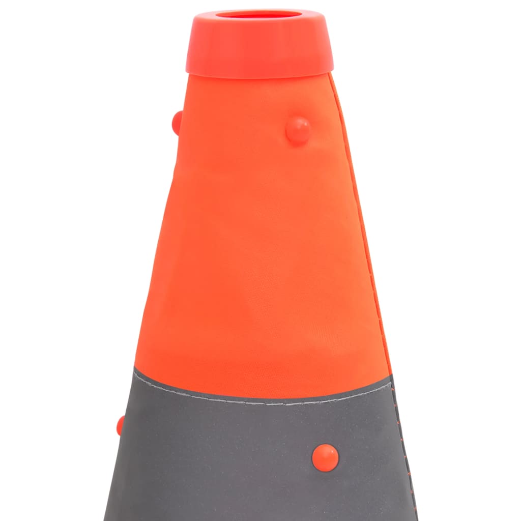 vidaXL Conuri de trafic pop-up, 10 buc., 42 cm vidaXL Conuri de trafic pop-up, 10 buc., 42 cm