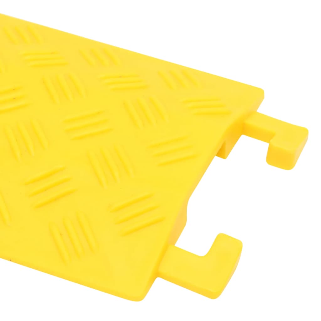 vidaXL Rampe de protecție pentru cabluri, 4 buc., galben, 98,5 cm vidaXL Rampe de protecție pentru cabluri, 4 buc., galben, 98,5 cm
