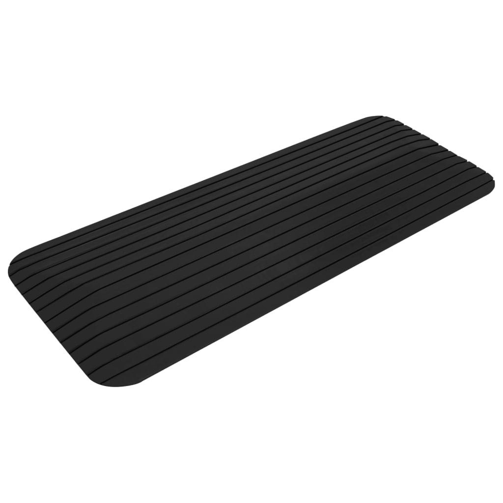 vidaXL Rampă tip prag, 110x21x2,5 cm, cauciuc vidaXL Rampă tip prag, 110x21x2,5 cm, cauciuc