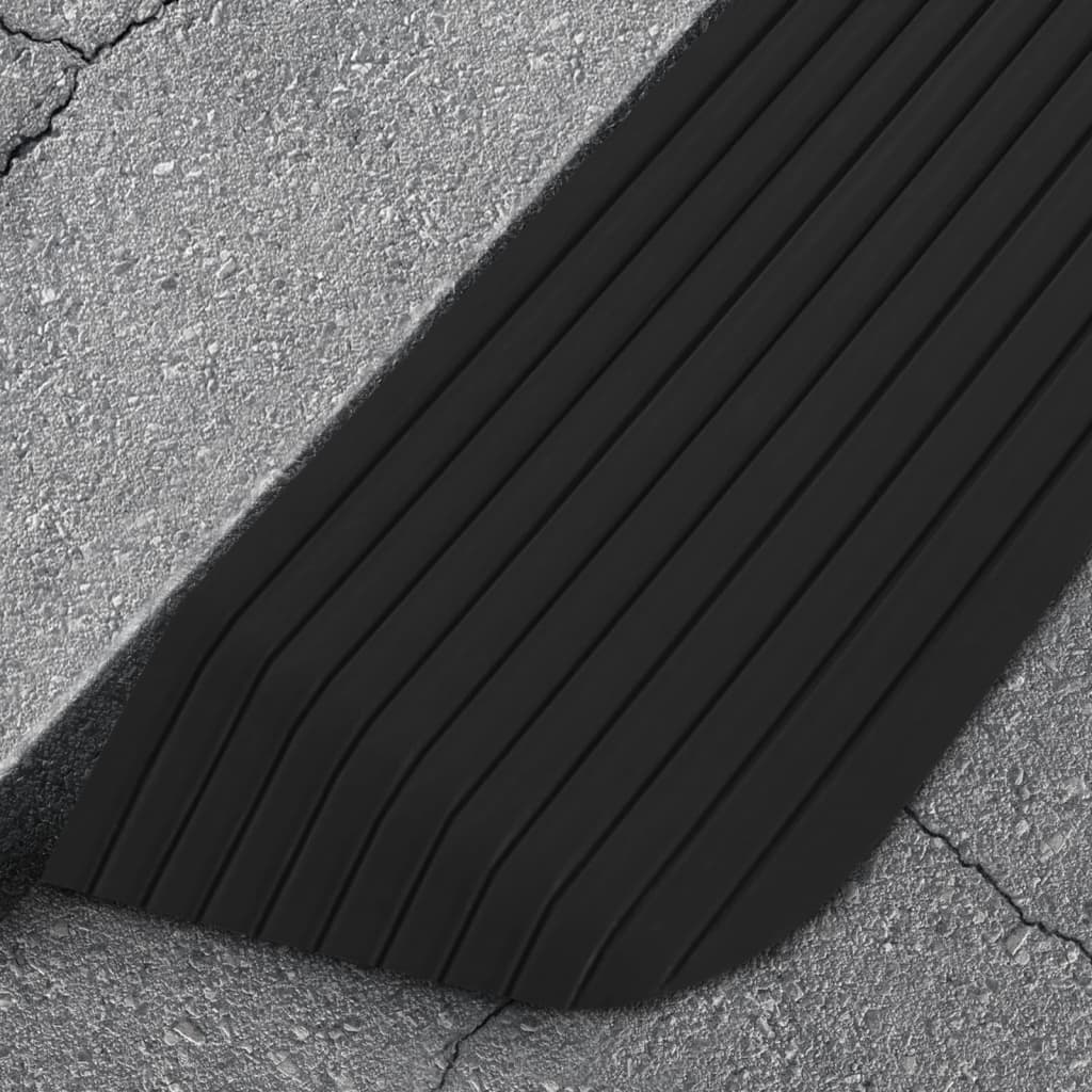 vidaXL Rampe tip prag, 2 buc.,110x32x3,8 cm, cauciuc vidaXL Rampe tip prag, 2 buc.,110x32x3,8 cm, cauciuc