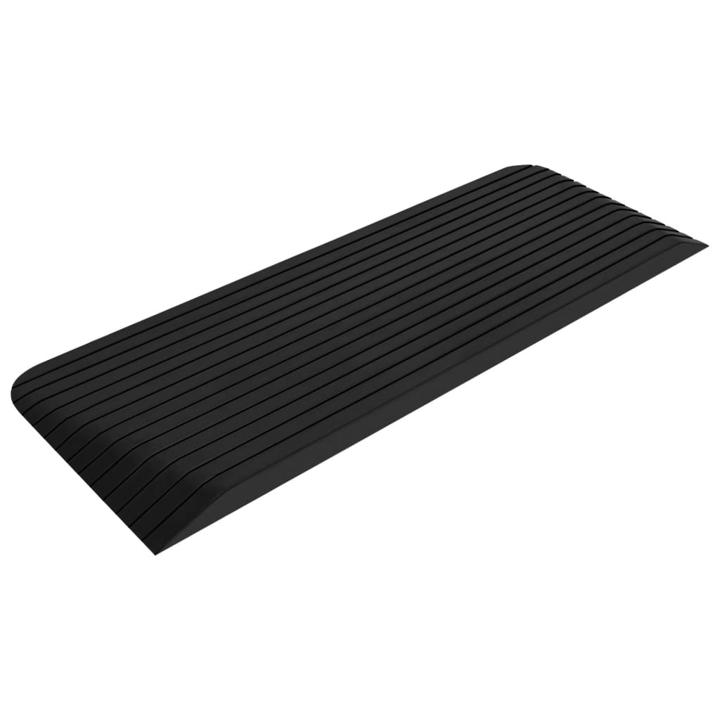 vidaXL Rampe tip prag, 2 buc.,110x41x5 cm, cauciuc vidaXL Rampe tip prag, 2 buc.,110x41x5 cm, cauciuc