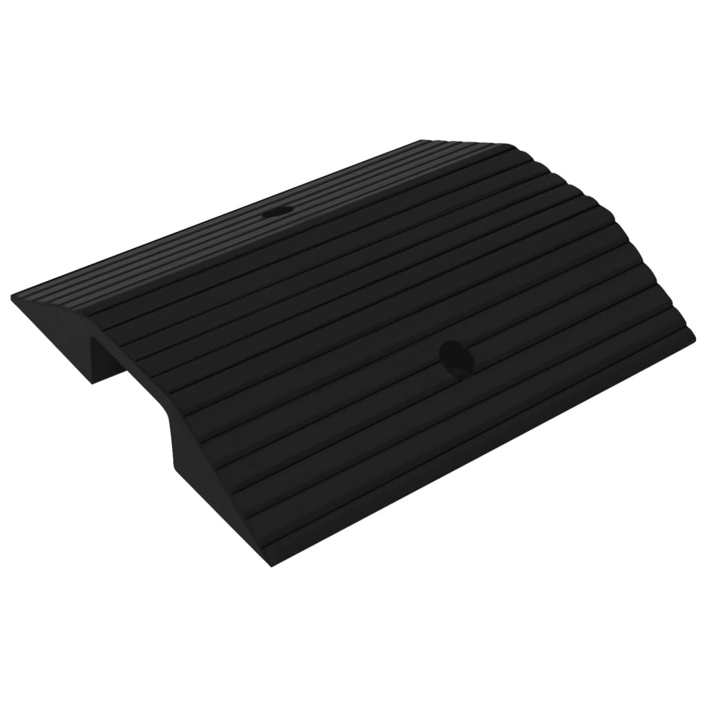 vidaXL Rampă tip prag pod, 49x40x8 cm, cauciuc vidaXL Rampă tip prag pod, 49x40x8 cm, cauciuc