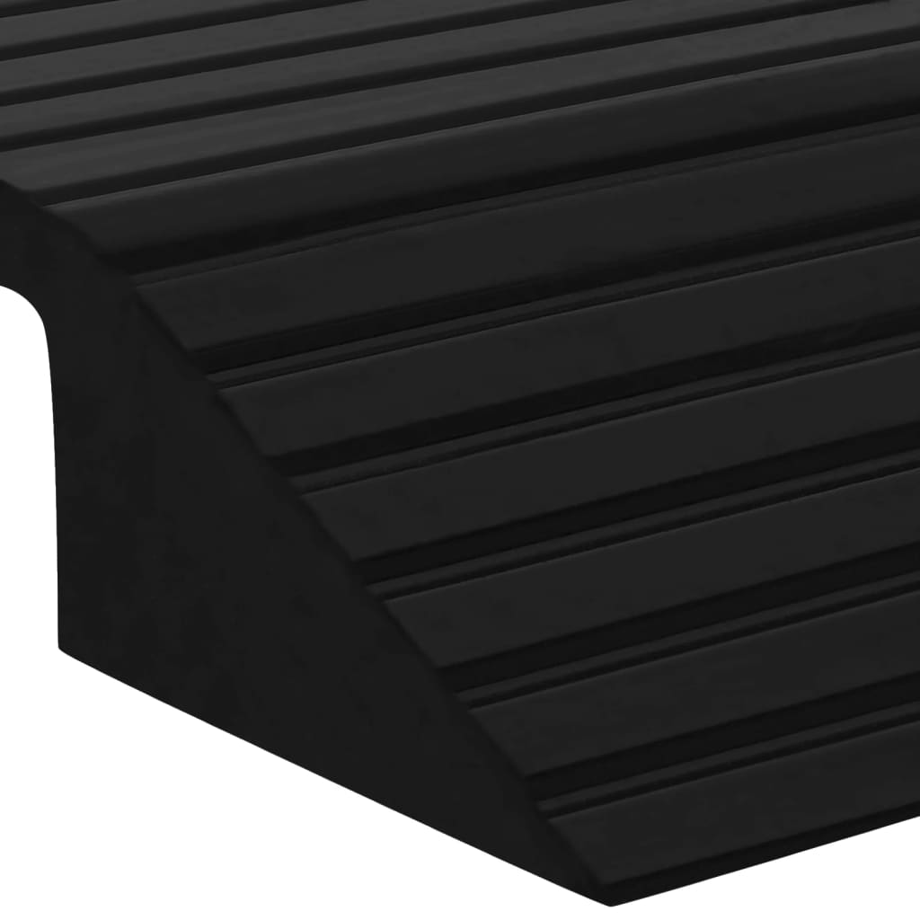 vidaXL Rampă tip prag pod, 49x40x8 cm, cauciuc vidaXL Rampă tip prag pod, 49x40x8 cm, cauciuc