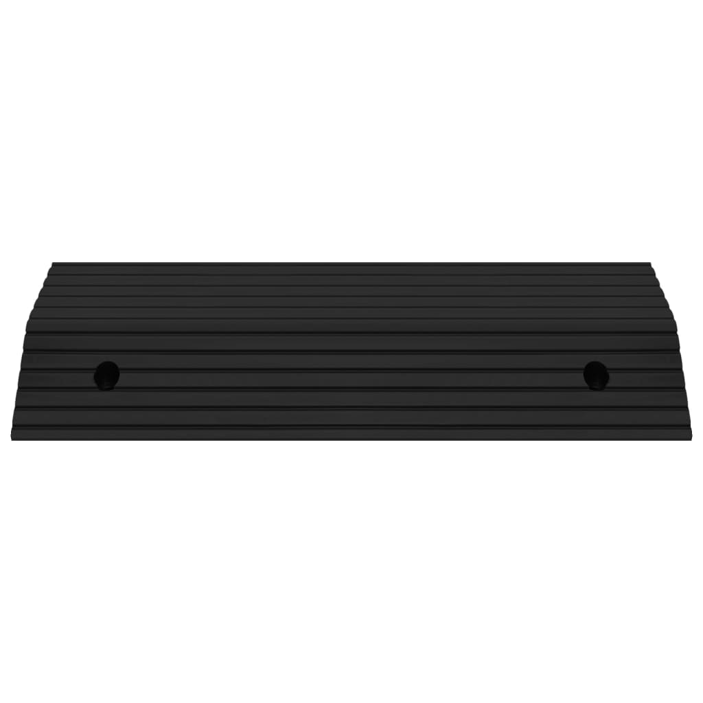 vidaXL Rampă tip prag în formă de pod, 80x40x8 cm, cauciuc vidaXL Rampă tip prag în formă de pod, 80x40x8 cm, cauciuc