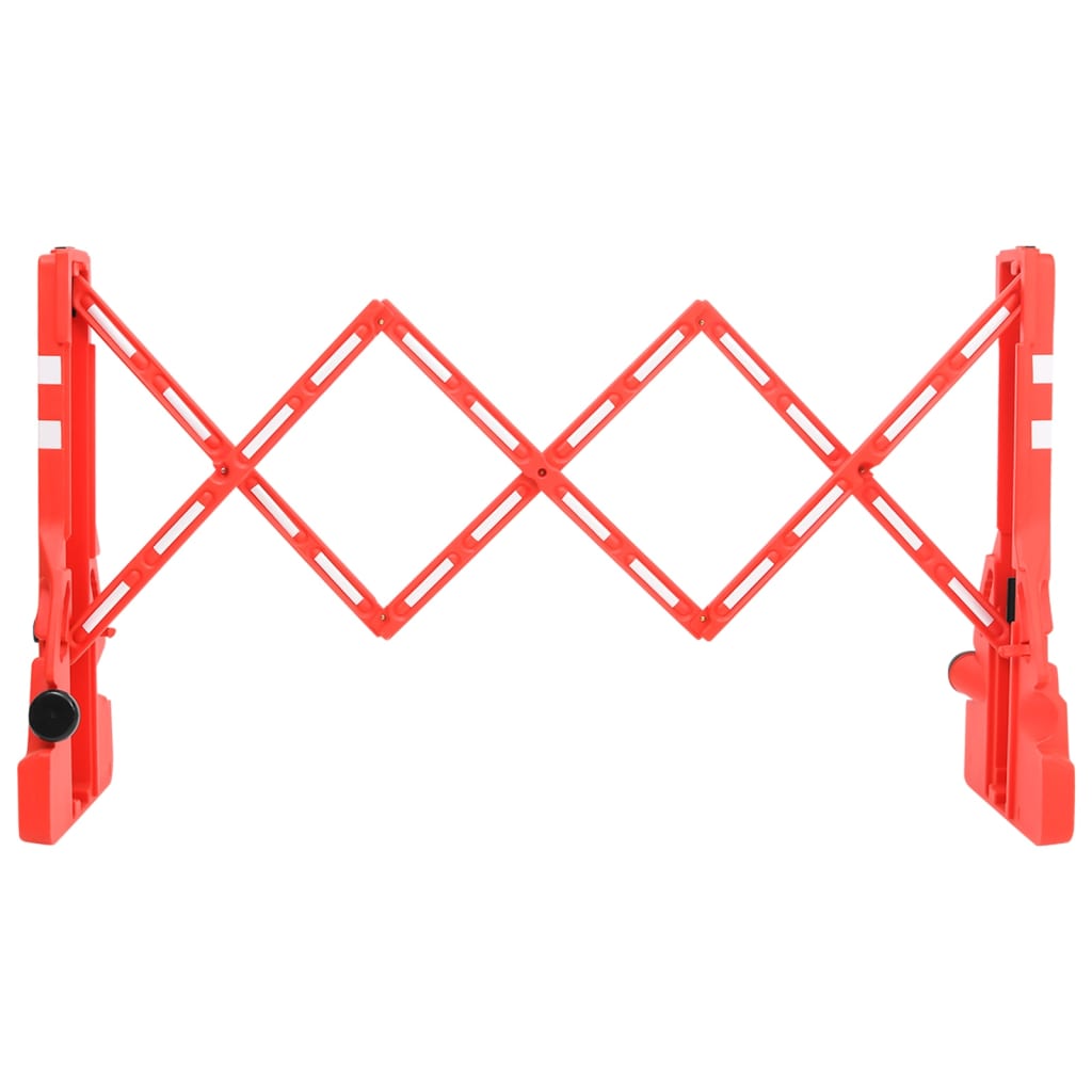 vidaXL Barieră de trafic pliabilă, roșu, 210x50x105 cm vidaXL Barieră de trafic pliabilă, roșu, 210x50x105 cm