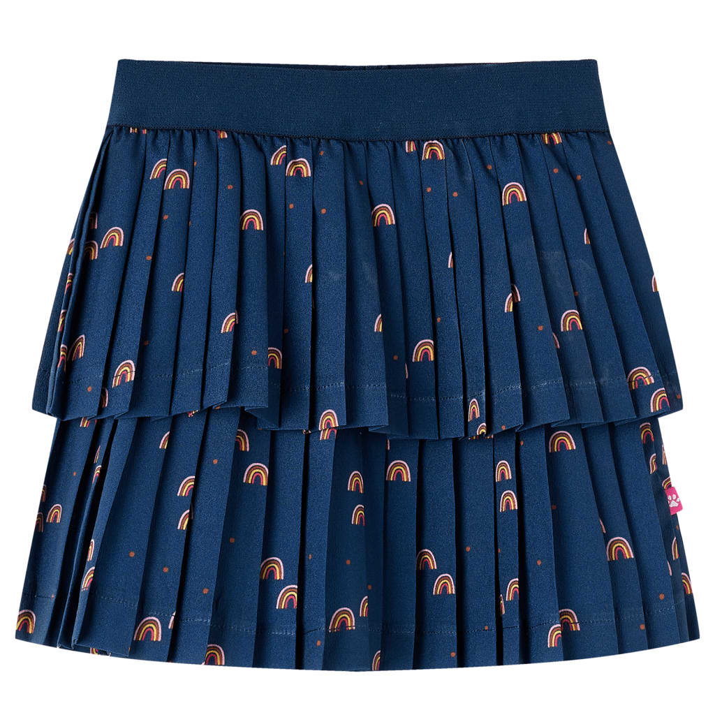 Fustă pentru copii, bleumarin, 128 Fustă pentru copii, bleumarin, 128