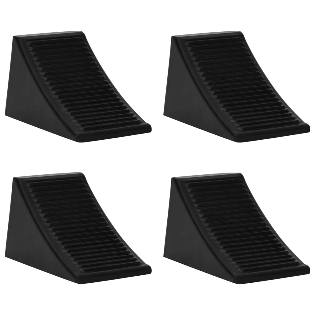 vidaXL Pană de roată, 4 buc., 16x9x9 cm, cauciuc vidaXL Pană de roată, 4 buc., 16x9x9 cm, cauciuc