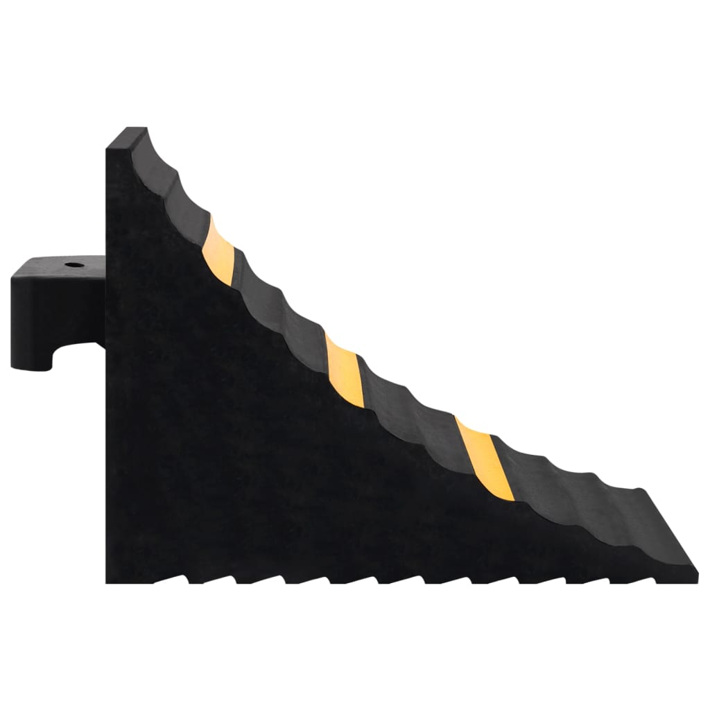 vidaXL Pană de roată, 2 buc., 29x16x19 cm, cauciuc vidaXL Pană de roată, 2 buc., 29x16x19 cm, cauciuc