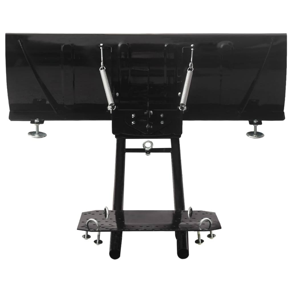 vidaXL Plug de zăpadă pentru ATV, negru, 115x38 cm vidaXL Plug de zăpadă pentru ATV, negru, 115x38 cm