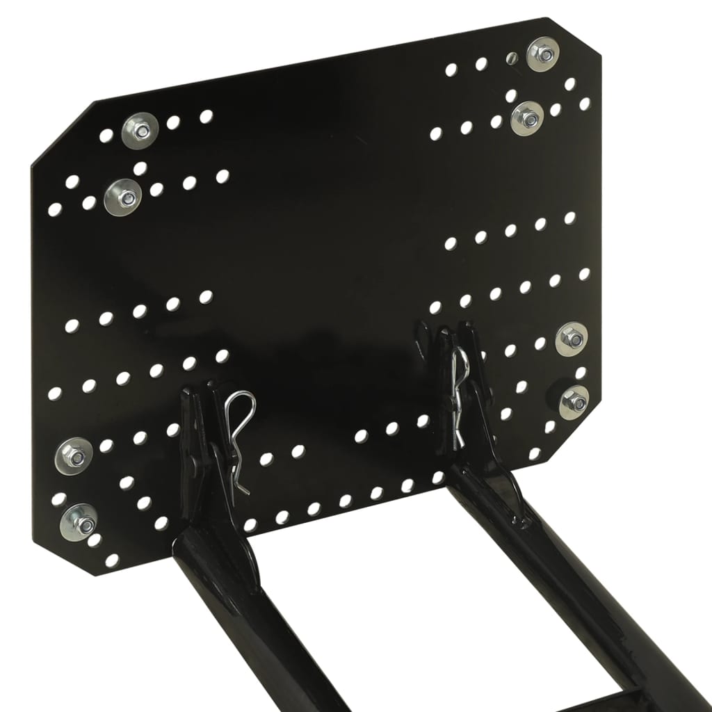 vidaXL Plug de zăpadă pentru ATV, negru, 115x38 cm vidaXL Plug de zăpadă pentru ATV, negru, 115x38 cm