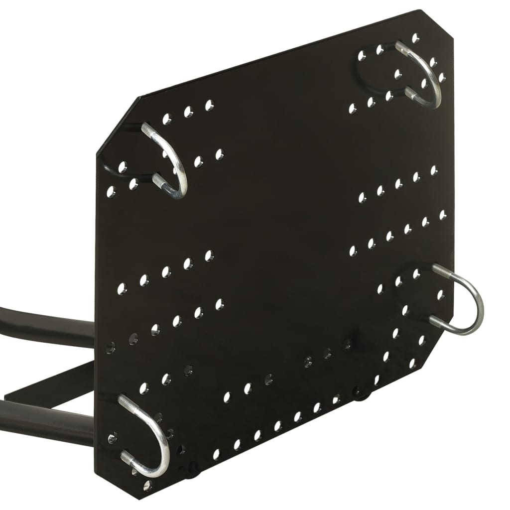 vidaXL Plug de zăpadă pentru ATV, negru, 115x38 cm vidaXL Plug de zăpadă pentru ATV, negru, 115x38 cm