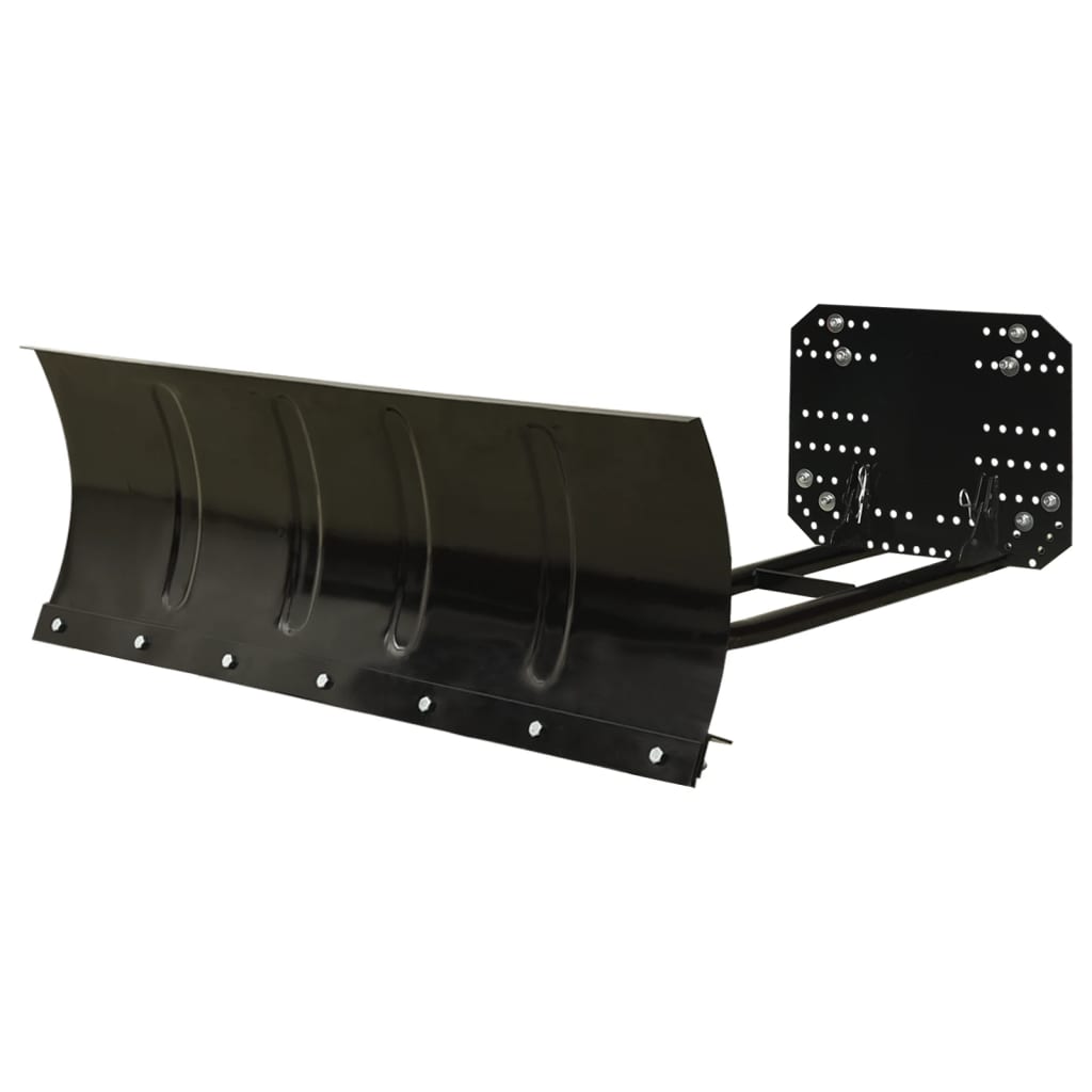 vidaXL Plug de zăpadă pentru ATV, negru, 115x38 cm vidaXL Plug de zăpadă pentru ATV, negru, 115x38 cm