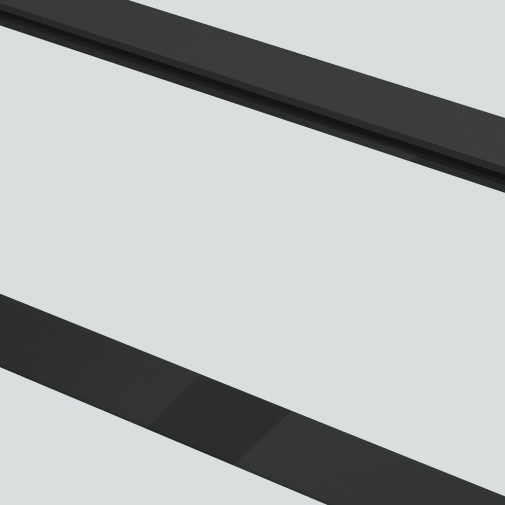 vidaXL Ușă glisantă, negru, 102x205 cm, sticlă ESG și aluminiu vidaXL Ușă glisantă, negru, 102x205 cm, sticlă ESG și aluminiu