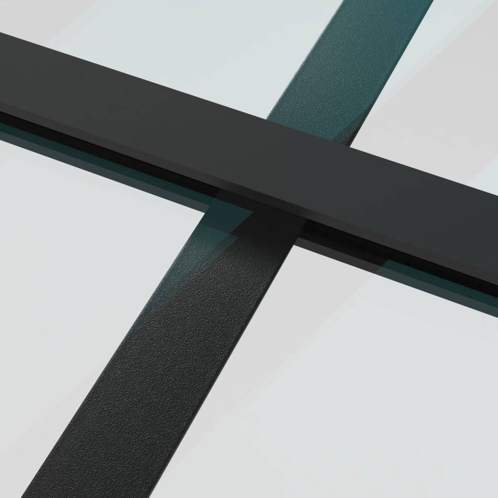 vidaXL Ușă glisantă, negru, 76x205 cm, sticlă ESG și aluminiu vidaXL Ușă glisantă, negru, 76x205 cm, sticlă ESG și aluminiu