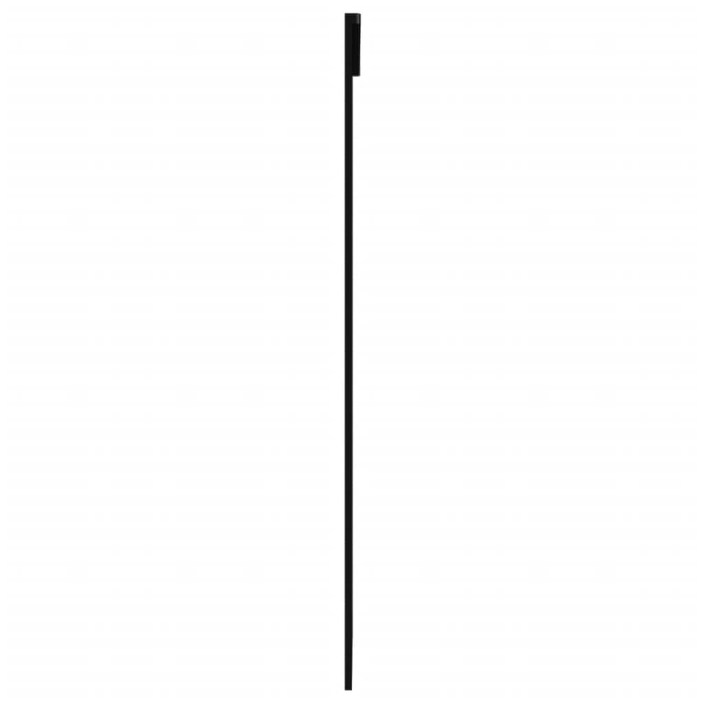 vidaXL Ușă glisantă, negru, 102x205 cm, sticlă ESG și aluminiu vidaXL Ușă glisantă, negru, 102x205 cm, sticlă ESG și aluminiu