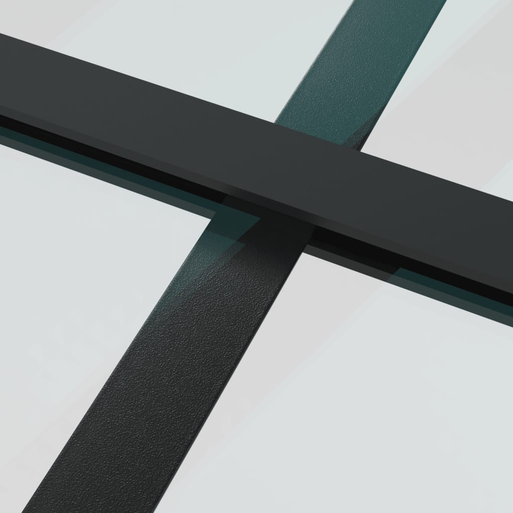 vidaXL Ușă glisantă, negru, 102x205 cm, sticlă ESG și aluminiu vidaXL Ușă glisantă, negru, 102x205 cm, sticlă ESG și aluminiu