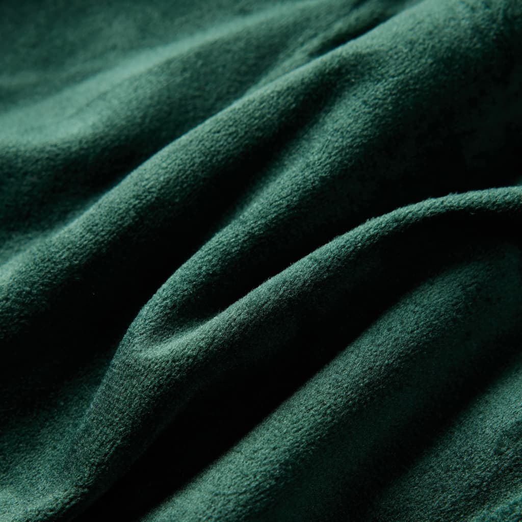 Bluză pentru copii cu volane verde închis 104