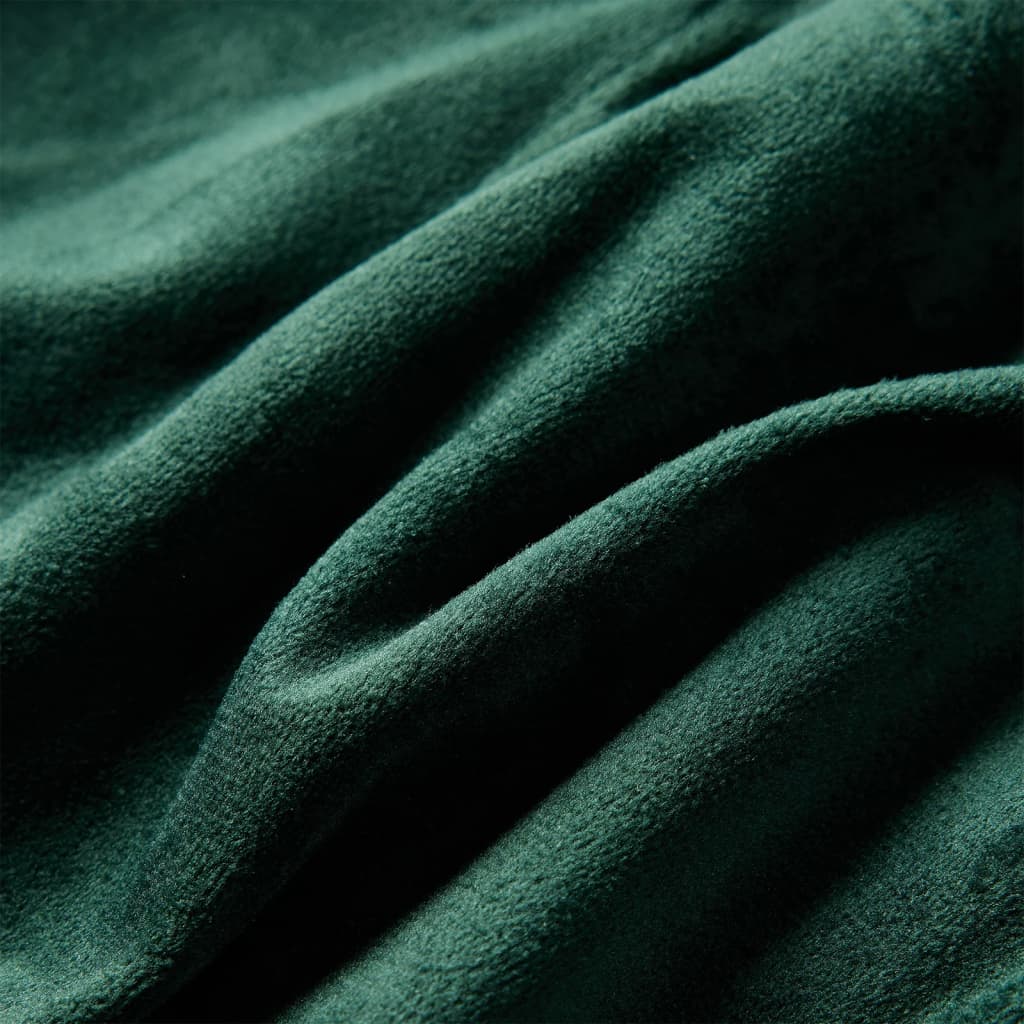 Bluză pentru copii cu volane verde închis 116