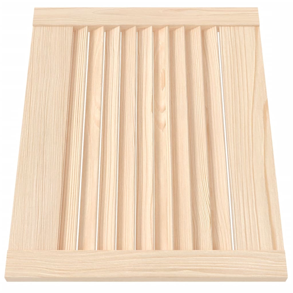 vidaXL Ușă de dulap cu design lambriu, 39,5x49,4 cm, lemn masiv de pin vidaXL Ușă de dulap cu design lambriu, 39,5x49,4 cm, lemn masiv de pin