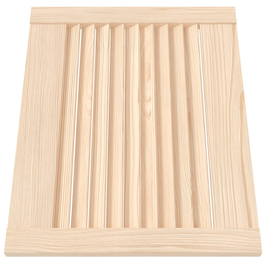 vidaXL Uși de dulap design lambriu 2 buc. 39,5x49,4 cm lemn masiv pin vidaXL Uși de dulap design lambriu 2 buc. 39,5x49,4 cm lemn masiv pin