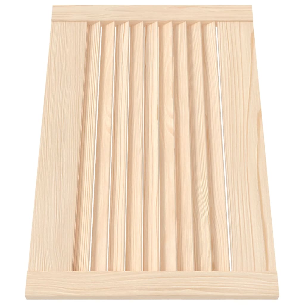 vidaXL Uși de dulap design lambriu 4 buc. 39,5x59,4 cm lemn masiv pin